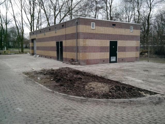 Bijna klaar op hekwerk na