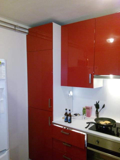 Een Vaillant CV met ingebouwd expansievat in een IKEA keukenkast !