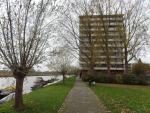 De flat gelegen aan de Boonervliet