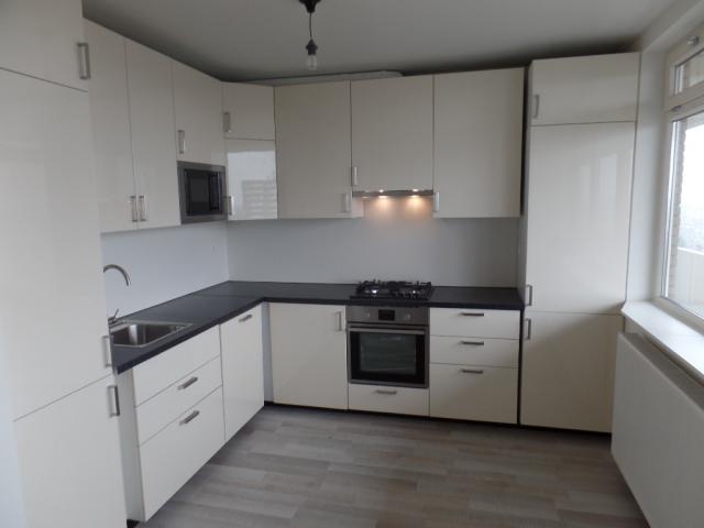 keuken met afwasautomaat, mega koelkast , magnetron en oven