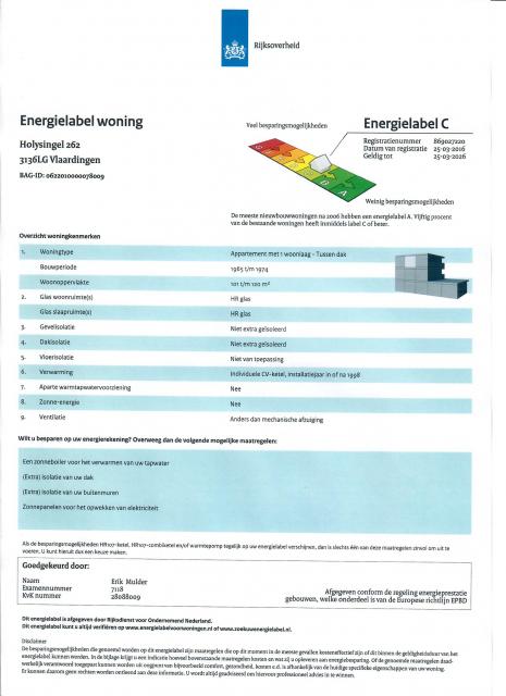 2016 energielabel C