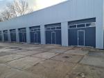 produktiestraat  nieuwbouw bedrijfshallen ca 45M2 bgg. en 25 M2 bov.