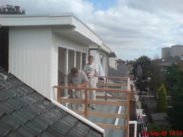 de dakkapel is klaar.