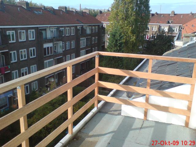 bovenste woonlaag uitzicht dakterras