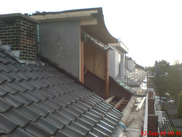 dakkapel in aanbouw rondom met max. isolatie