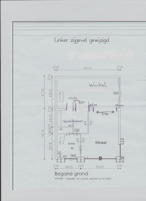 div. maten pand; kanaalweg 6