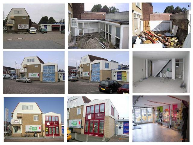 compleet winkelpand 300M3  gebouwd, verkocht okt. 2019