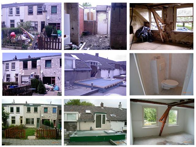 renovatie + aanbouw eensgezinswoning