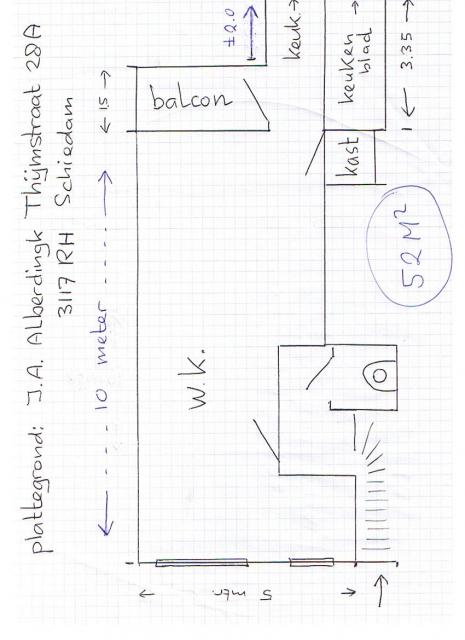 plattegrond alb thymstr