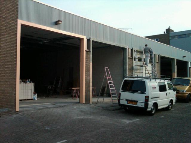 bellstraat in aanbouw