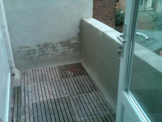 het balcon.